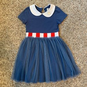 Captain America dress, size 6